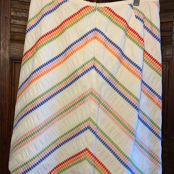 Vintage Talbots Summer A-line Skirt - Picture 2 of 3